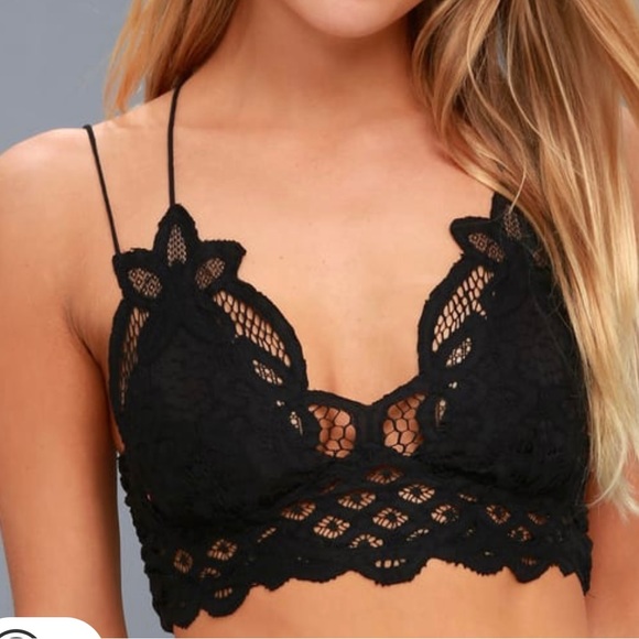 New with tags black lace bralette - Picture 1 of 3